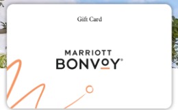 Marriott Bonvoy digital gift card
