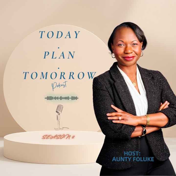 The original TodayPLANTomorrow YouTube playlist cover featuring Aunty Foluke